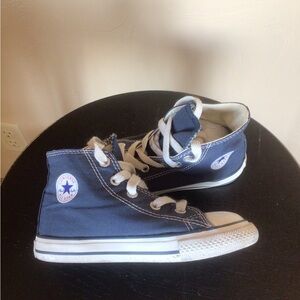 Converse Kids High-Top Sneakers - Navy Blue